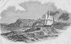 Incendie de la ville du Quebec (Canada) July 5, 1845