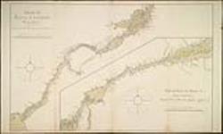 Cours du fleuve St. Laurent. Premiere feuille. Contenant depuis le Lac Ontario jusqu'a Quebec [document cartographique] [1752].