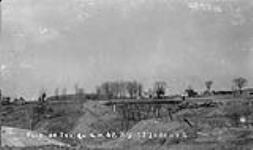 Pont de fer du QM&S Railway, St. Jude PQ. [ca. 1915].