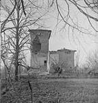 [Bombed building, Torre di Traversara, Italy]  n.d.