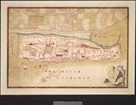 Plan of the town and fortifications of Montreal or Ville Marie in Canada [cartographic material] [1760].