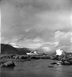 The Canadian Government Ship C.D. Howe at Pangnirtung. July, 1951.