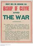 Most Rev. Dr. Browne, D.O. Bishop of Cloyne and the War. 1914-1918