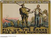 We're Both Needed to Serve the Guns. 1914-1918