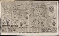 Carte geographique de la Nouvelle Franse faictte par le sieur de Champlain Saint Tongois cappitaine ordinaire pour le Roy en la Marine. Faict len 1612  [document cartographique]  1612.