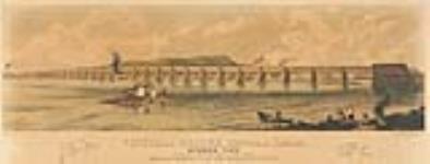 Victoria Bridge, Montreal, Canada- Summer View. 1860.