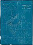 Carte des réserves (Premières Nations) administraient par l'Agence du fleuve Skeena , daté en 1951.