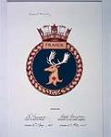 HMCS FRASER Crest. [ca. 1942-1965]