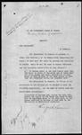 Regulations re [regarding] export of deer shot for sport by persons not domiciled in Canada, amended - Min. Cust. [Minister of Customs] 1911/04/18 1911/04/22