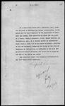Beauharnois Canal Lease reserve land Valleyfield to Pascal Mercier at - Min. R. and C. [Minister of Railways and Canals] 1911/08/18 1911/09/18
