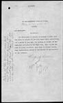 Negro Immigration cancellation O.C. [Order in Council] 1911/08/12 prohibiting - M. Int. [Minister of the Interior] 1911/10/04 1911/10/04