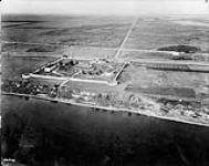 Aerial view of Fort Garry (the lower fort) 1926
