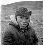 [Artist Kiugak (Kiawak) Ashoona, Kinngait, Nunavut]. [between 1956-1960]