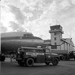 [An Esso Imperial Oil tanker at the Iqaluit airport, Iqaluit, Nunavut]. 1960