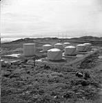 [Oil tanks, Iqaluit, Nunavut]. 1960