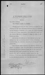 Dominion Lands, Burdett, Alta [Alberta], granted to Dutch Christian Reformed Church, 1 ac [acre] - Min. Int. [Minister of the Interior] 1914/02/16 1914-02-20