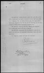 Resignation J. H. Vigneau, Veterinary Inspr. [Inspector], Three Rivers - Min. Agr [Minister of the Agriculture] 1914/04/18 1914-04-21