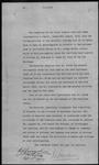 Dominion Lands - Appt. [Appointment] H. G. Cuttle to investigate settlement duties Jos Brock - Actg. Min. Interior. [Minister of the Interior] 1914/08/24 1914-08-29