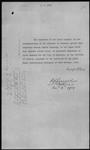 Registrar Alien Enemies - Edmonton Inspector Geo. [George] L. Jennings, R. N. W. M. [Royal North West Mounted] Police  - Min. Justice. [Minister of Justice] 1914/11/03 1914-11-03