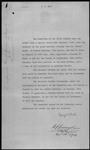 Fisheries officer, Colchester, N. B. [New Brunswick] - Resignation Lowell Marsh and appoint. [appointment] Seldon Flitcher - Min. Navl Sce. [Minister of Naval Service] 1914/11/13 1914-11-16