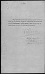Resignation Justice Robson Court of Kings Bench, Manitoba - M. Justice [Minister of Justice] 1912/06/08 1912/06/11