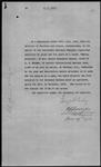 Intercolonial Ry [Railway] Lease land Shediac to Mrs. Jessie Elizabeth Harper - M. R. and C. [Minister of Railways and Canals] 1912/06/27 1912/06/27
