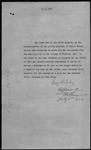 Public Building Watford, Ontario accepce [acceptance] free transfer of property from Village of Watford - M P.W. [Minister of Public Works] 1912/07/03 1912/07/04