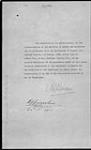Wharfinger Bic, Quebec - Appt [Appointment] of Lazare Roy - Min. Mar. and F. [Minister of Marine and Fisheries] 1912/11/02 1912/11/14
