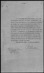 Rifle Range at Middleton, Nova Scotia - Accepce [Acceptance] tender of James M. Varner at $5850 - Min. M. and D. [Minister of Militia and Defence] 1913/02/08 1913/02/11