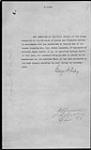 Harbour Master Barachois de Malbaie - appt [appointment] of Joseph Lawrence - Min. M. and F. [Minister of Marine and Fisheries] 1913/03/19 1913/03/26