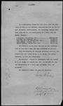 Drill Hall, Madoc, Ontario, accepting tender L.E. Allen at $16,800.00 - Min. M. and D. [Minister of Militia and Defence] 1913/07/05 1913/07/16