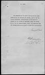 Dismissal George Sutherland, Sub Colr [Collector] Cardigan, Prince Edward Island - Min. Customs [Minister of Customs] 1913/08/21 1913/09/13