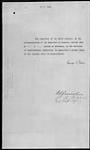 Appointment - Puisne Judge of Supreme Court of Saskatchewan - E.L. Elwood of Moosomin - M. of J. [Minister of Justice] 1913/08/22 1913/09/18