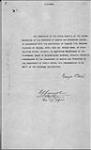 Appointt [Appointment] George Reed, Wharfinger Michipicoten Harbour, Ontario - Min. Mar. and F. [Minister of Marine and Fisheries] 1913/11/15 1913/11/20