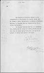 Dismissal Thomas B. Perry, Sub-Collector of Customs Deloraine Man. [Manitoba] - Political partizanship - Min. Customs [Minister of Custome] 1915/11 1915-11-12
