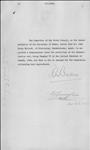 Naturalization Commn [Commission] - Appt [Appointment] J. H. Elliott of Kindersley, Sask. [Saskatchewan] 1915/11/13 1915-11-19