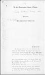 Capital Case -  Arthur Richard Cusan before Sir John Boyd at Port Arthur -  law to take its course - Actg M. Justice [Acting Minister of Justice] 1916/01 1916-01-26