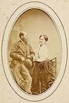 [Unidentified man and woman, carte-de-visite, Quebec City, Quebec.] [taken 1860's]