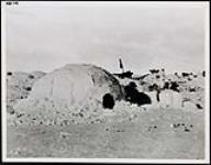 [Ikpuckuak building an igloo, Coronation Gulf, N.S.W.]. [October 1934].