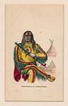 Crow-häuptling der Bladfoot-Nation [Crow chief of the Blackfoot Nation]  n.d.