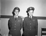 S/L Brewer and F/L Anton John George Van Rassel, DFC, No. 40 Squadron. 13 July 1944.