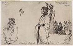 Pow-wow at Fort Qu'appelle, August 18, 1881. August 18, 1881