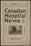Canadian Hospital News (Granville Canadian Special Hospital, Buxton) - Volume 9, Number 11.