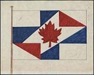 Flag Committee submission: proposed flag for Canada from Port Alberni, British Columbia. November, 1964.