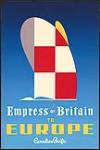 Empress of Britain to Europe - Canadian Pacific ca. 1955