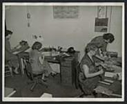 Wage office, Regina. March 1955