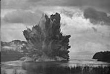 Une explosion programmée à Vancouver. 1958