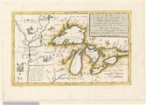 La Louisiana, parte settentrionalle, scoperta sotto la protettione di Luigi XIV, ré di Francia, etc. [cartographic material] [1694].