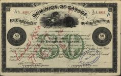 [no name] - Scrip number A 4003 - Amount 80.00$ - Certificate number C 1664. 1901/01/14