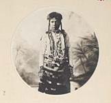 [Studio portrait of unidentified Tsuut'ina man]. Original title: A Western Canadian Indian  [ca. 1887]